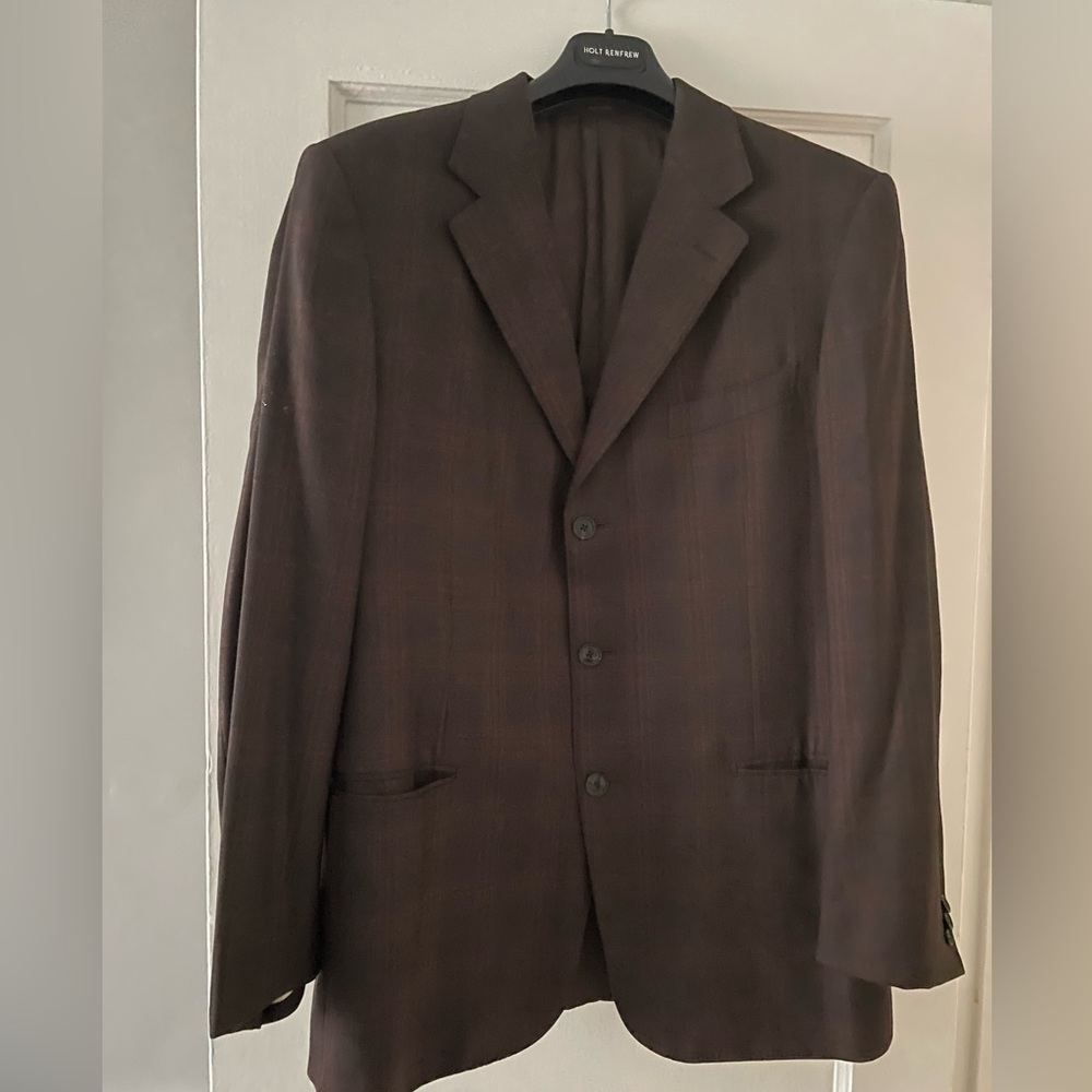 Ermenegildo Zegna Dark Brown Blazer